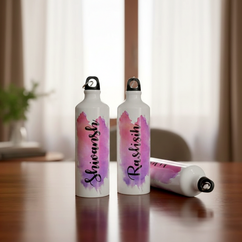 Personalized Watercolor Hydration Flask/Bottle