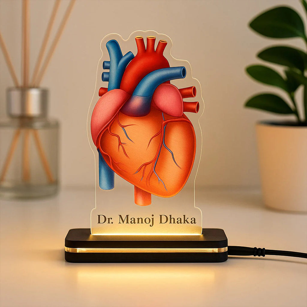 Personalized Doctor 3D Acrylic LED Lamp