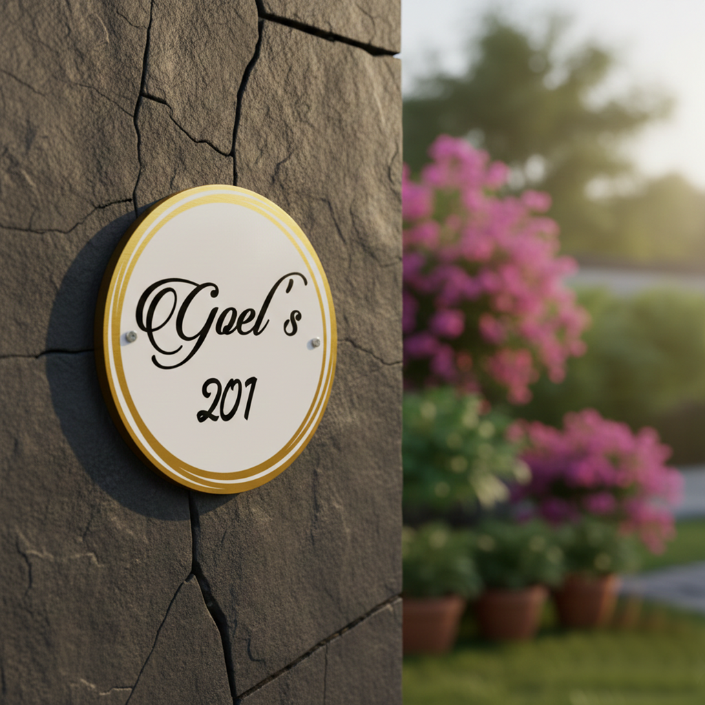 The Regal Stone Circle Name Plate