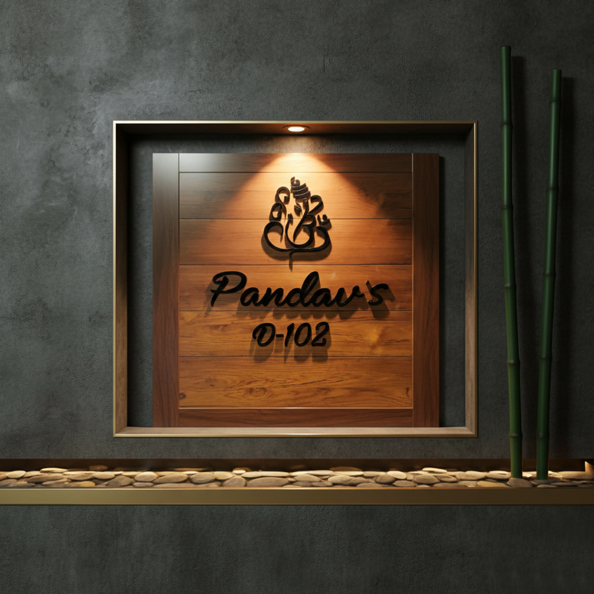 Premium Illumination Name Plate