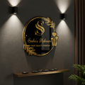 The Empress: Round Multi-Layered Acrylic Business Sign