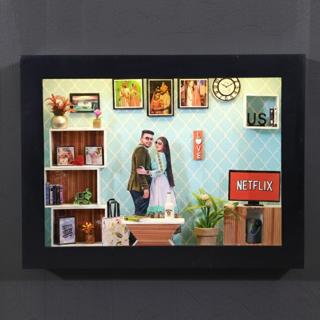 The "Our Story" : 3D LED Miniature