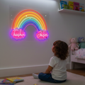 The "Over the Rainbow" Custom Neon Sign