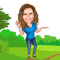 Girl Caricature 20