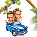 Couple Caricature 21