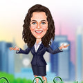Girl Caricature 21