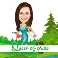 Girl Caricature 22