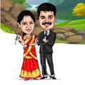 Couple Caricature 24
