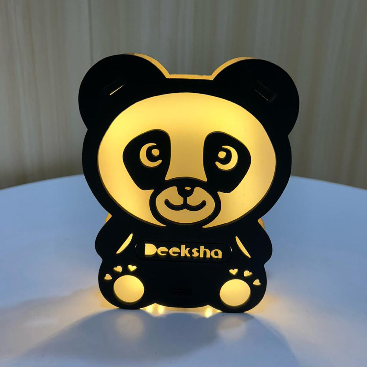 Personalized Panda LED Night Light