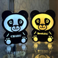 Personalized Panda LED Night Light