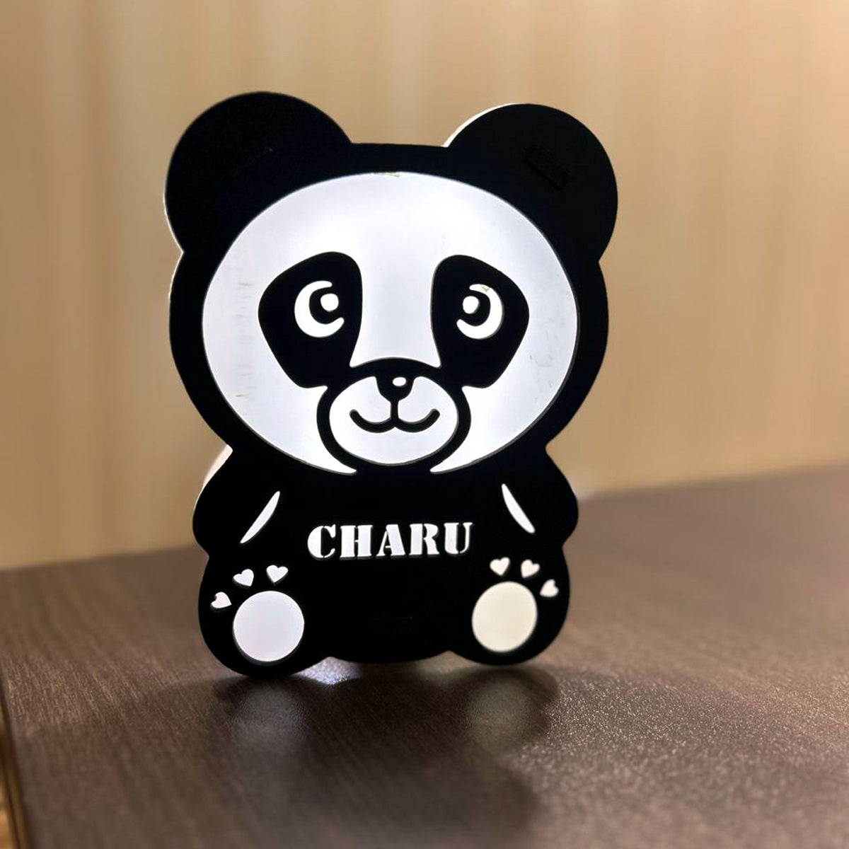 Personalized Panda LED Night Light