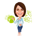 Girl Caricature 26