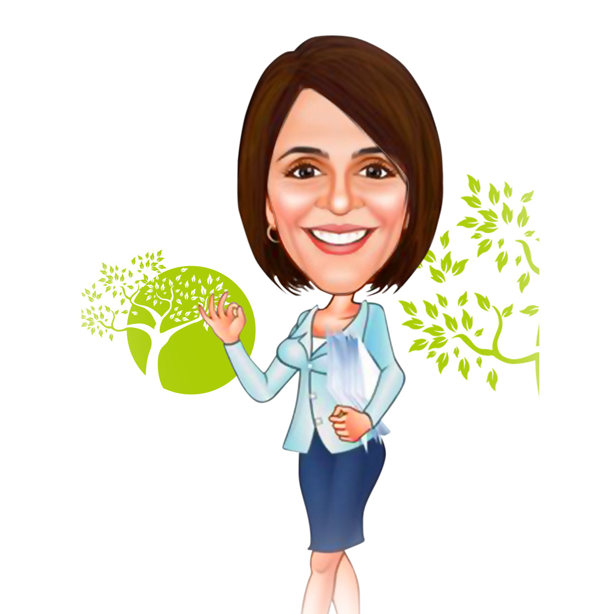 Girl Caricature 26