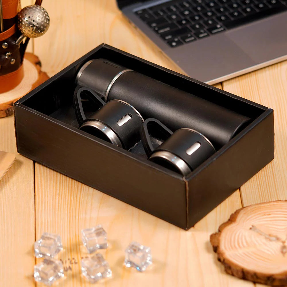 Personalised Vaccum Flask Set