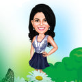 Girl Caricature 27