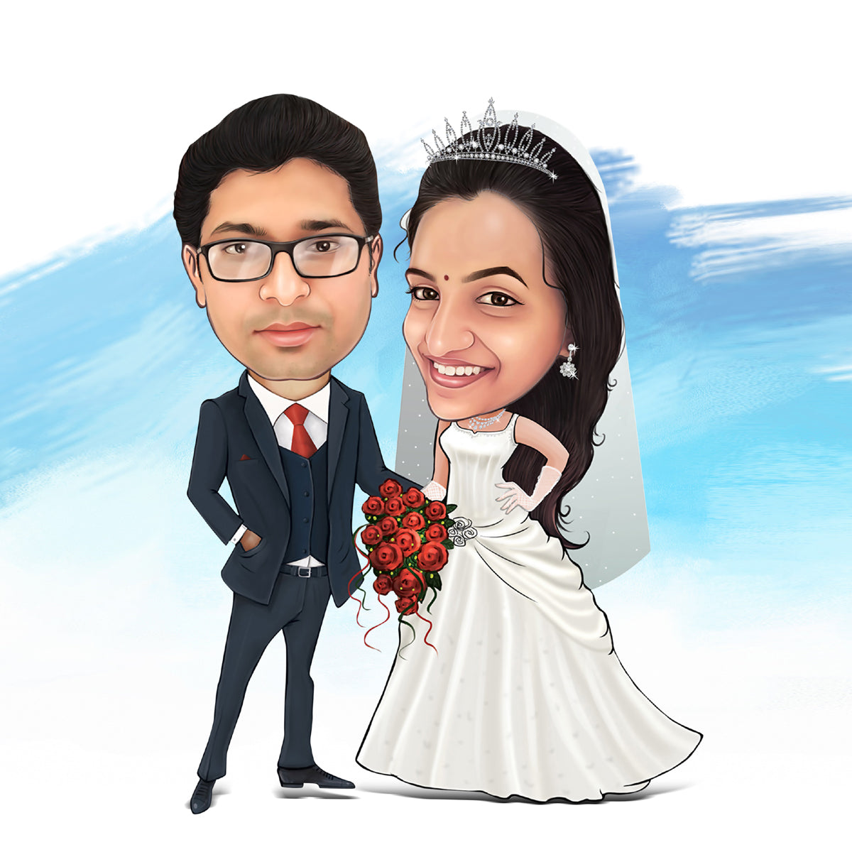 Couple Caricature 27