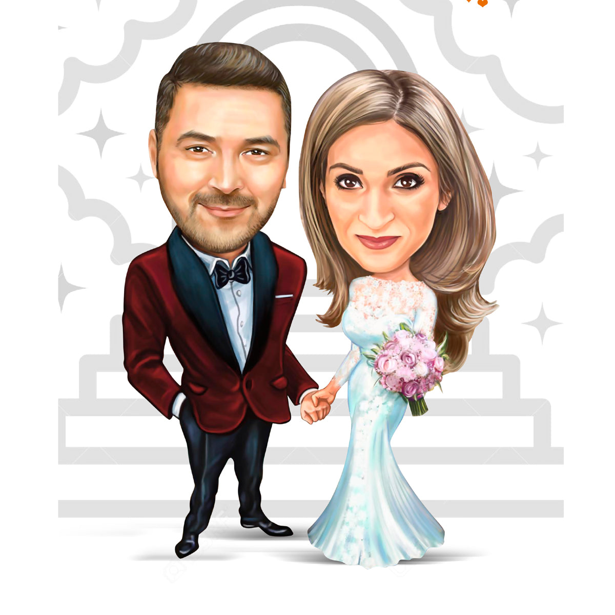 Couple Caricature 28