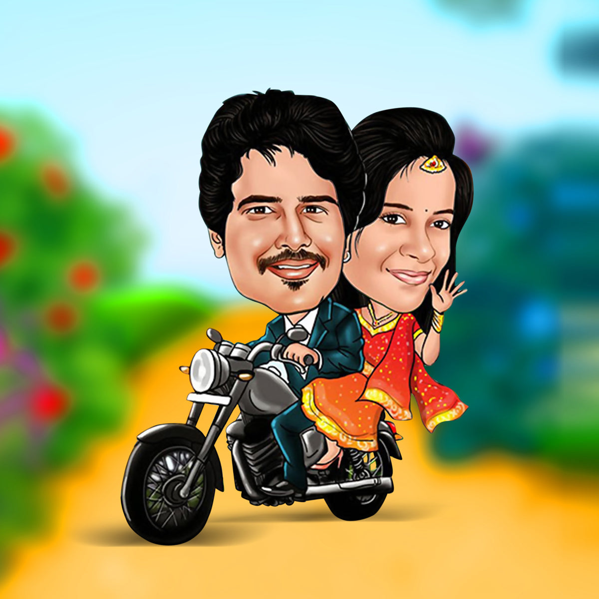 Couple Caricature 29