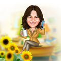 Girl Caricature 30