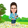 Girl Caricature 32