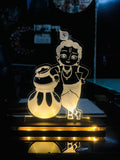 ✨ Makhan Chor Bal Krishna Glow Frame — Playfulness Meets Divine Blessings