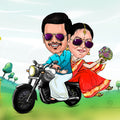 Couple Caricature 35