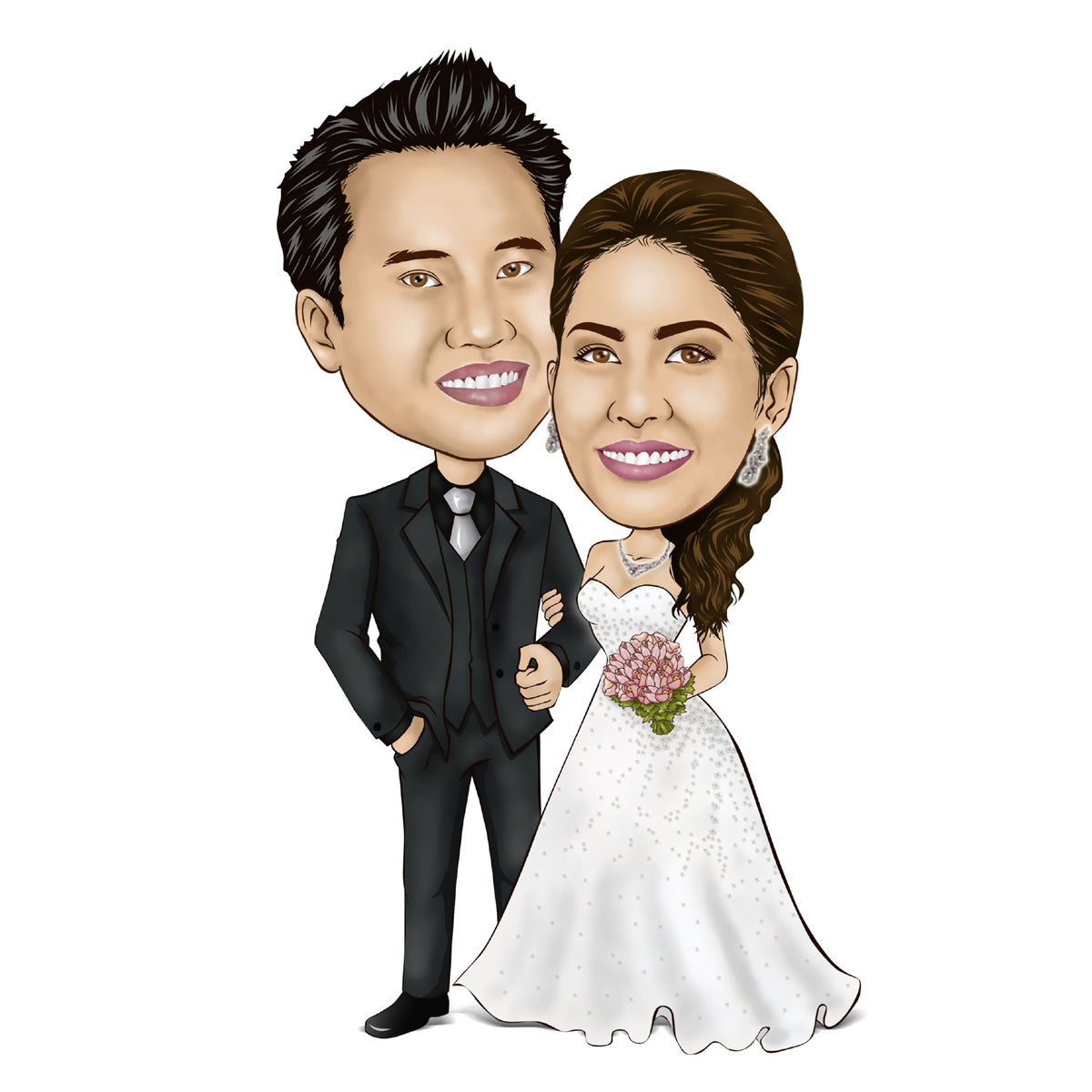 Couple Caricature 38