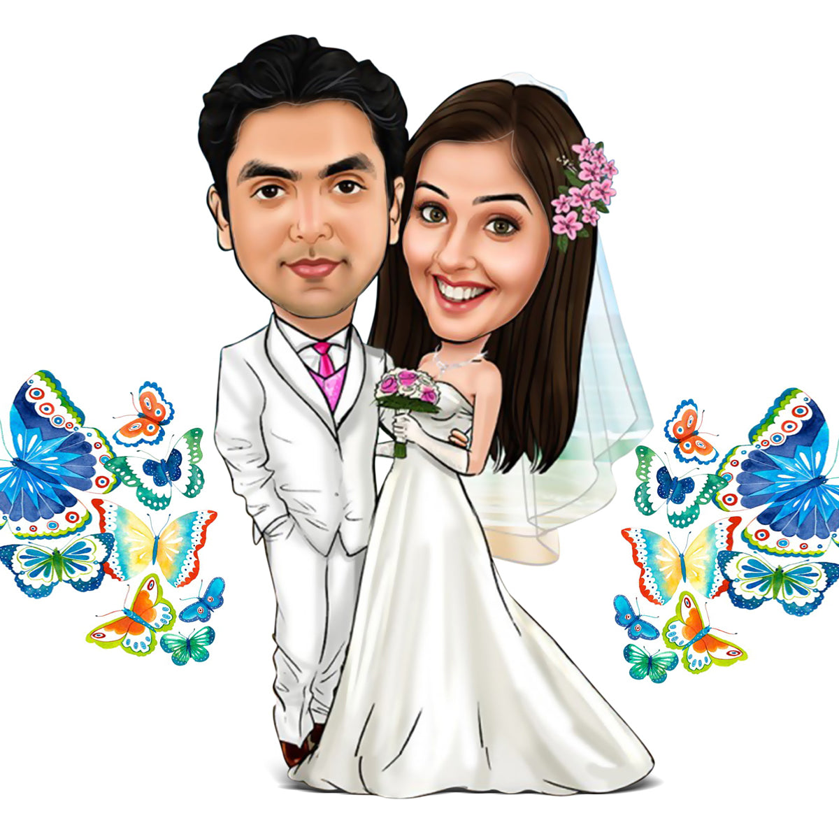 Couple Caricature 39
