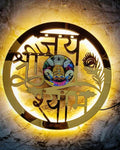 🌟🪔 “Jai Shri Shyam” LED Wall Decor – Divine Glow for Your Home 💛