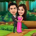 Couple Caricature 40