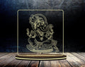 ✨ Customised LED Lord Ganesha Acrylic Frame — Blessings of Wisdom & Prosperity