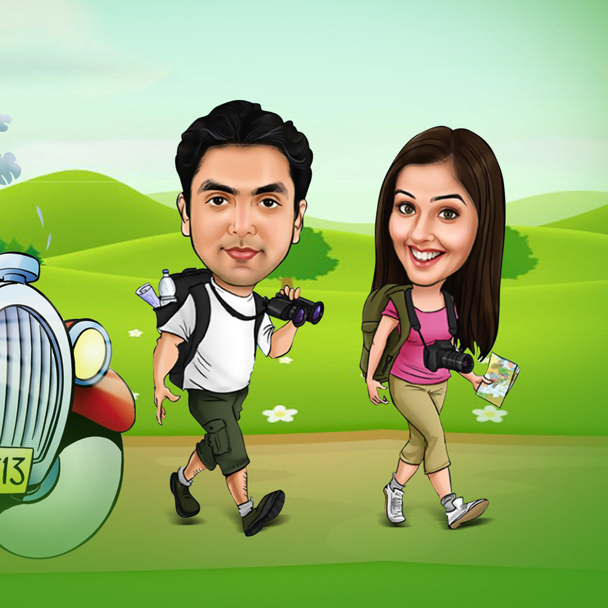 Couple Caricature 41