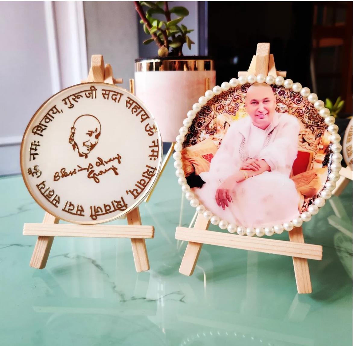 ✨ Guru Kripa Personalized Blessing Frame — Faith, Guidance & Divine Connection