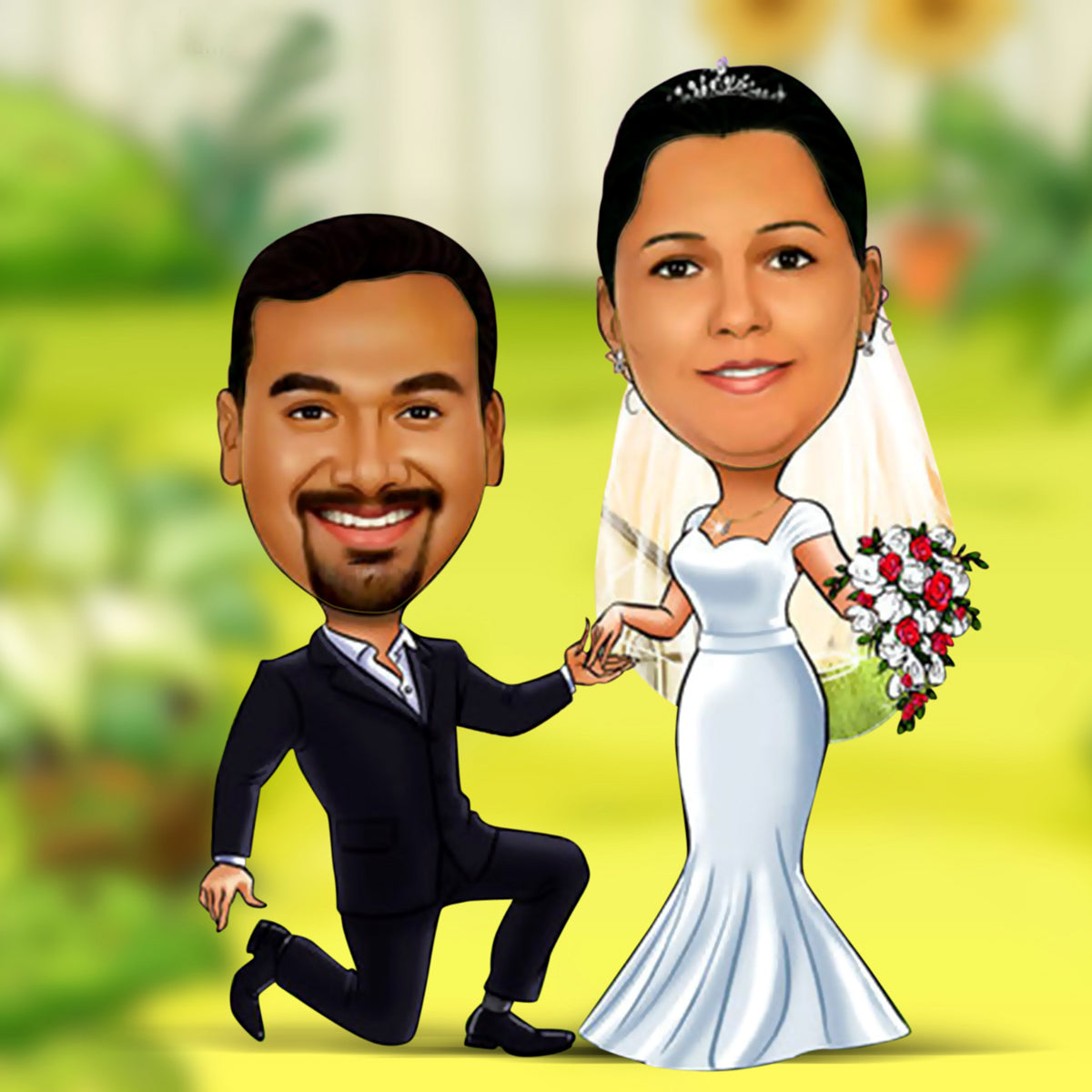 Couple Caricature 43