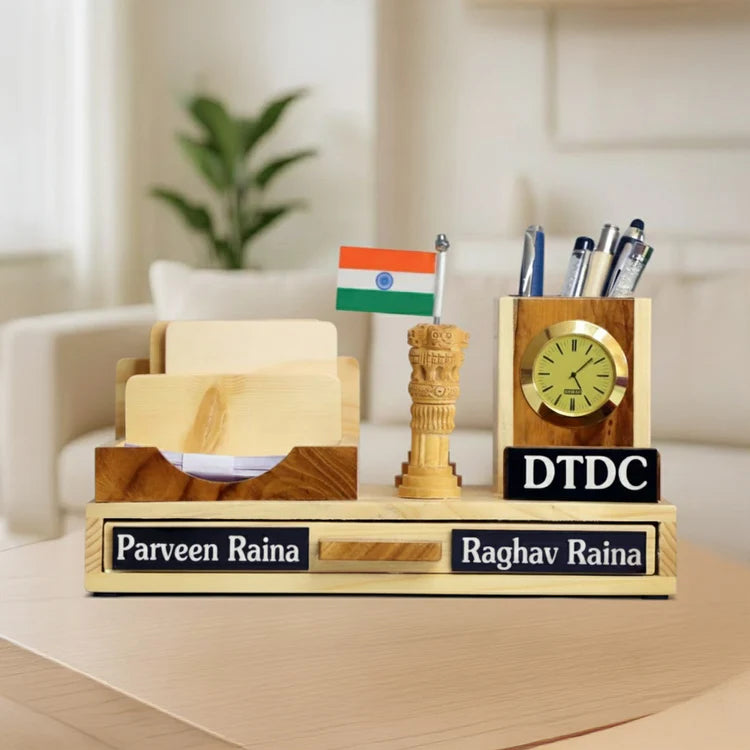 Personalized Executive Desk Organizer