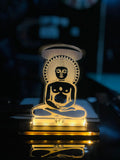 ✨ Divine Serenity Jain Tirthankar Glow Frame — A Symbol of Peace & Enlightenment