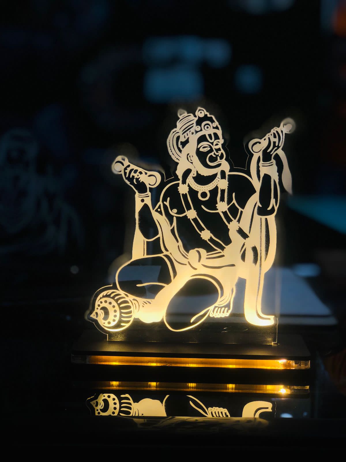✨ Bal Hanuman Veer Shakti Lamp — Strength, Devotion & Fearless Energy