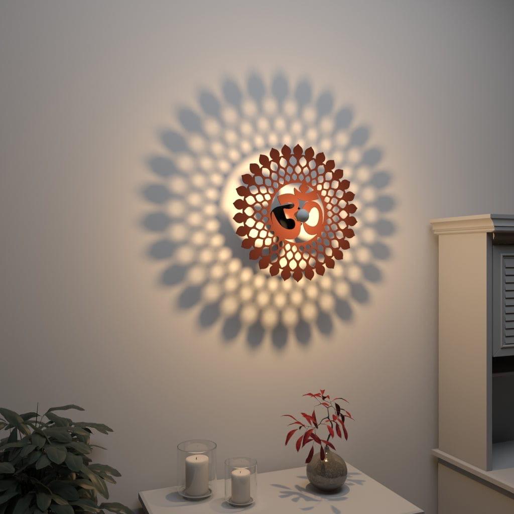 🕉️ Om Aura Wall Light – Divine Light, Peaceful Vibes