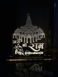 🛕 Shri Ram Mandir LED Frame – Devotion Meets Identity