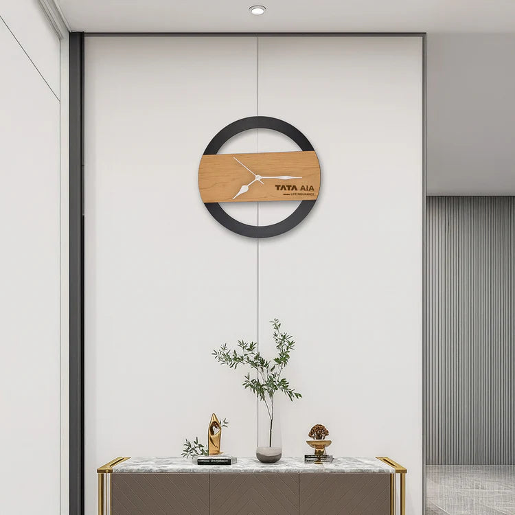 Personalised Wooden Wall Clock