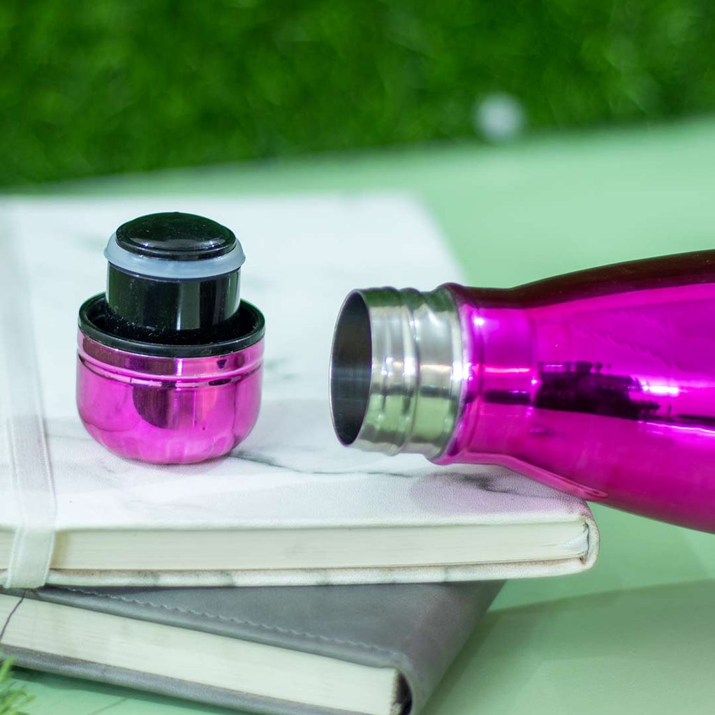 Personalised Rainbow Colored Stainless Steel Bottle