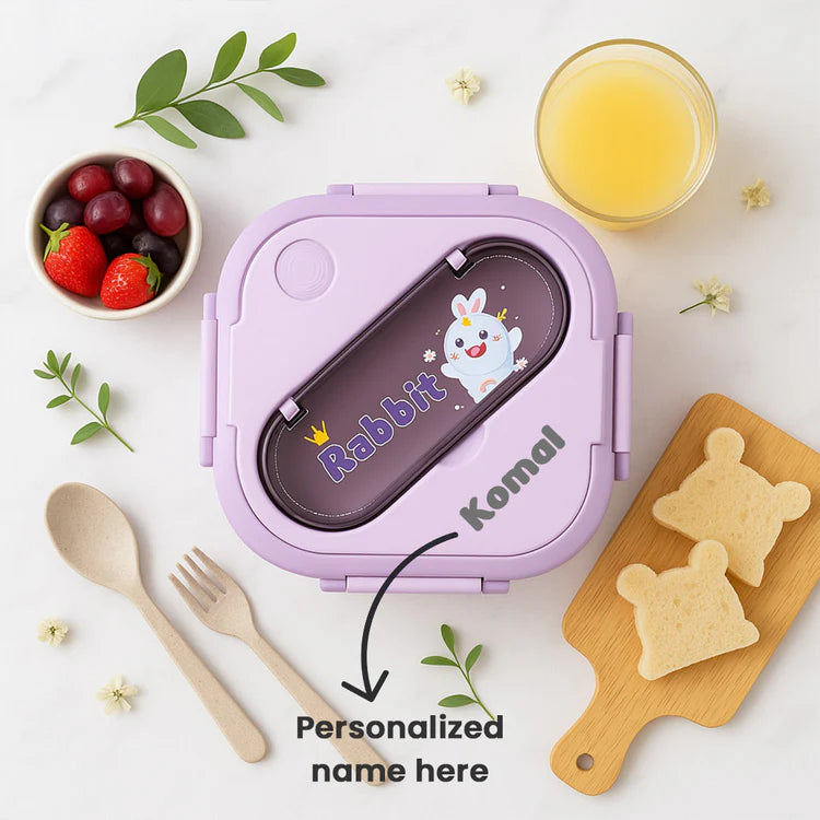 Personalized "Rabbit" Bento Lunchbox