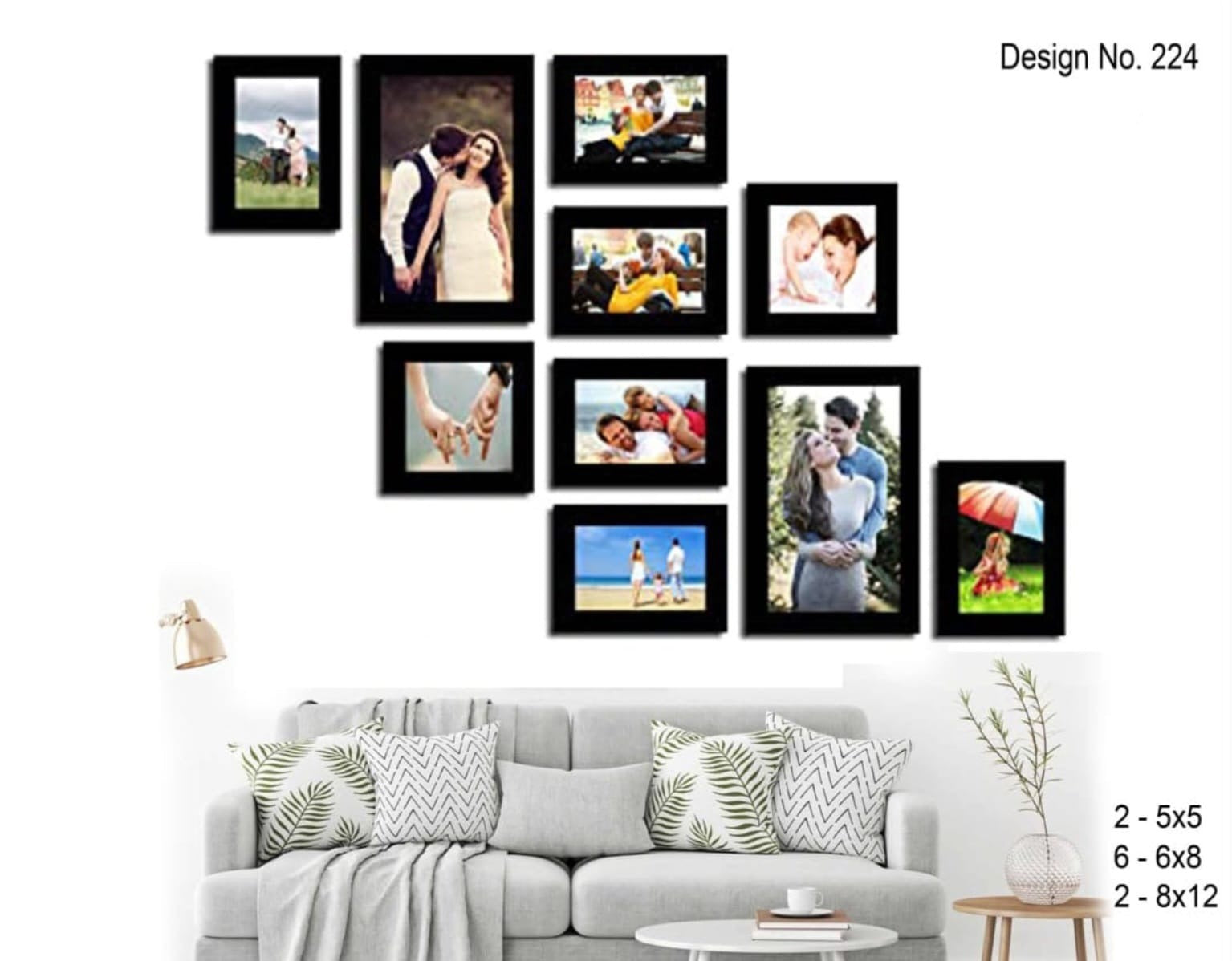 Multi Frame Wall Collage