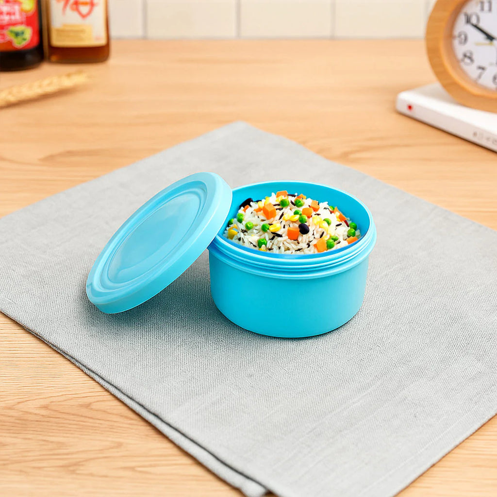 Personalized Blue Unicorn Lunchbox with Spoon & Container