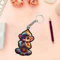 🐒✨ Bal Hanuman Keychain – Cute Bhakti, Daily Protection