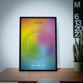 ✨ Customised Gradient Star Map — A Modern Twist to Your Special Moment