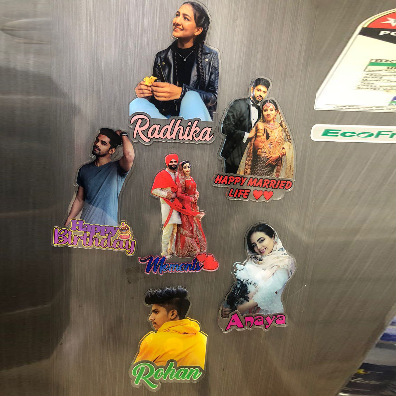 Cutout Acrylic Fridge Magnet