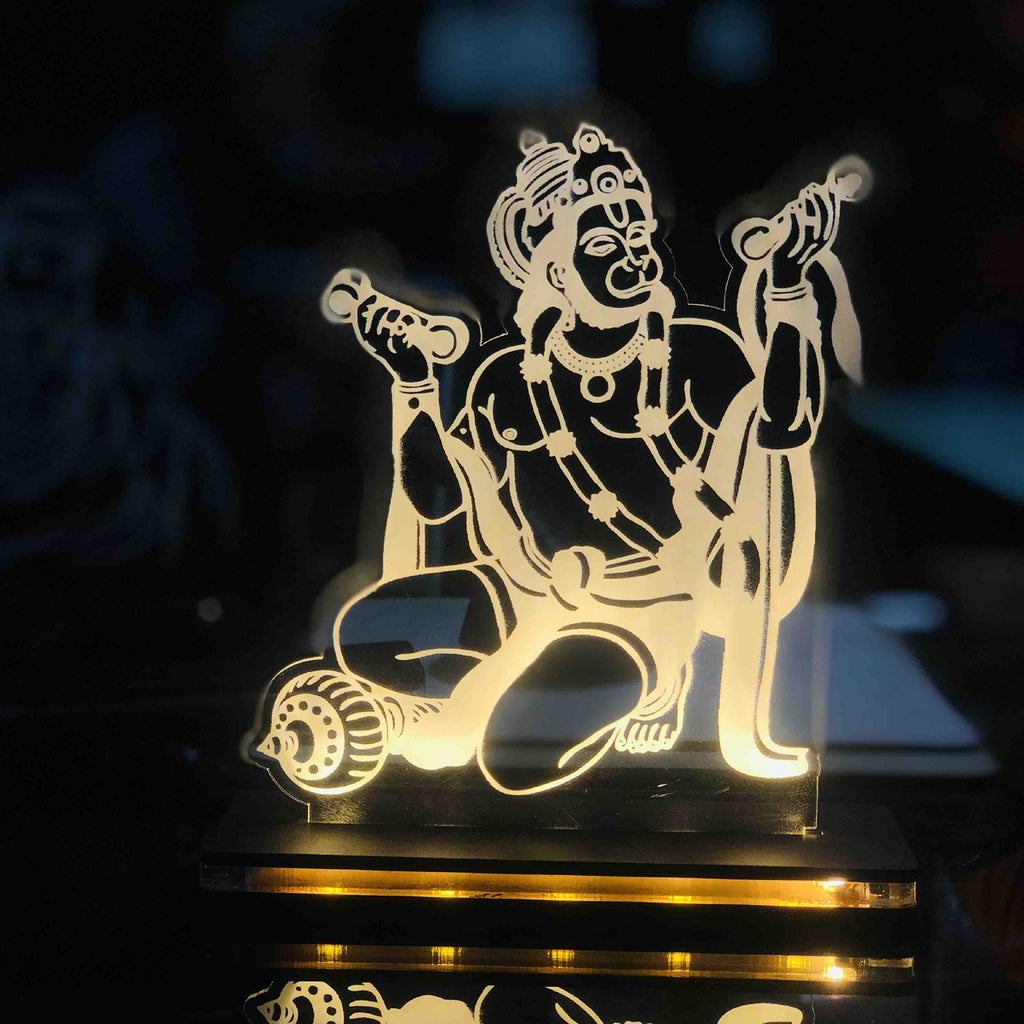 Spiritual Glow 3D Acrylic Table LED Lamps