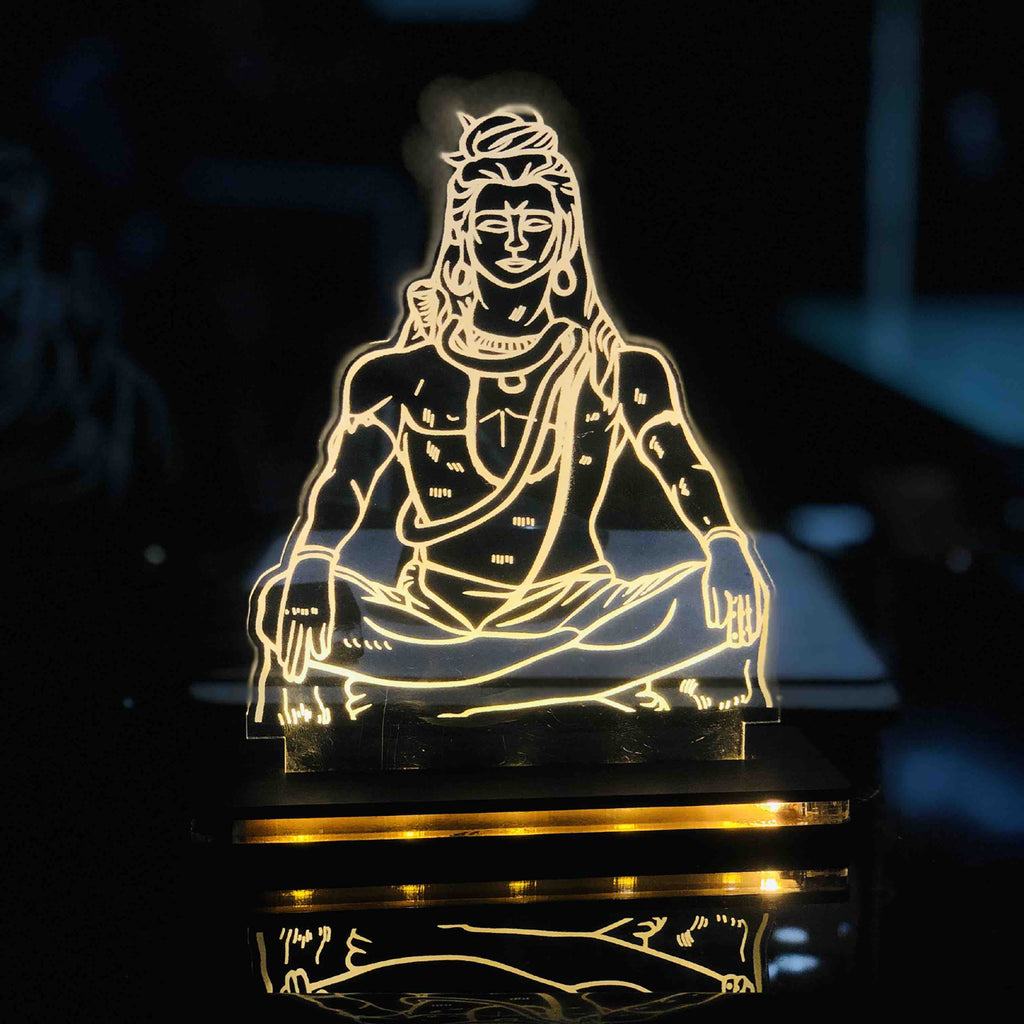 Spiritual Glow 3D Acrylic Table LED Lamps