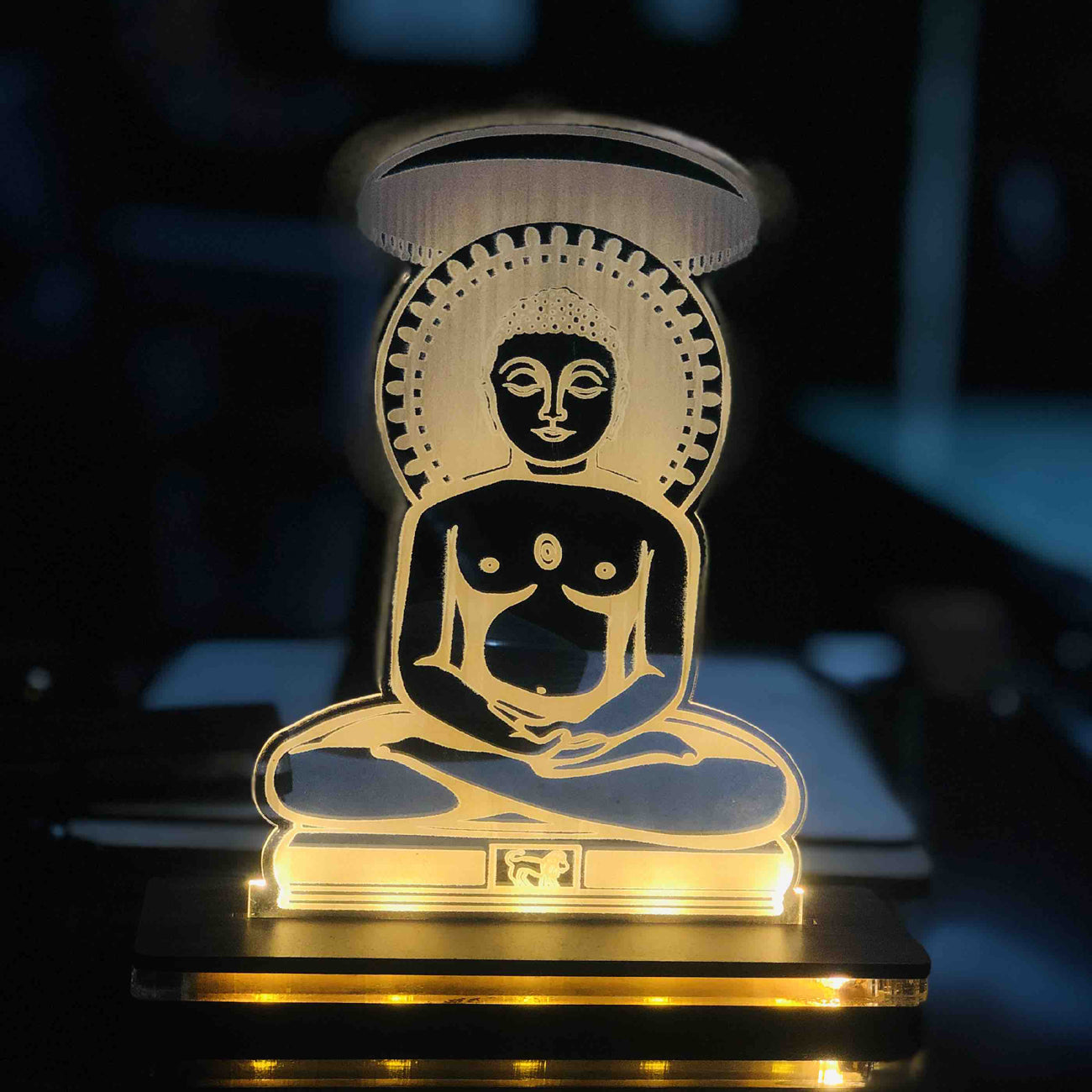 Spiritual Glow 3D Acrylic Table LED Lamps